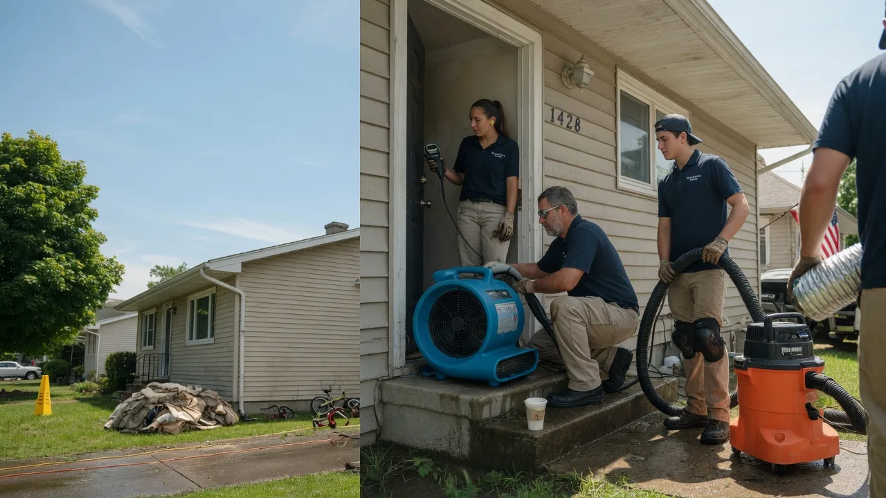 Water Damage Restoration in Davis, IL near me